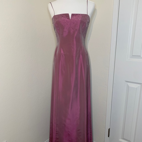 Vintage laundry by shelli segal beaded gown - Picture 1 of 10